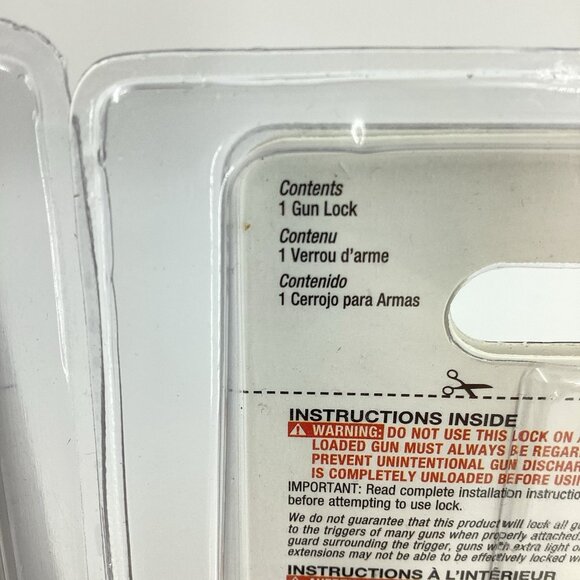 Set Of 2 Master Lock 90KADSPT Keyed Gun Trigger Lock New 2 Keys Each - Picture 13 of 14